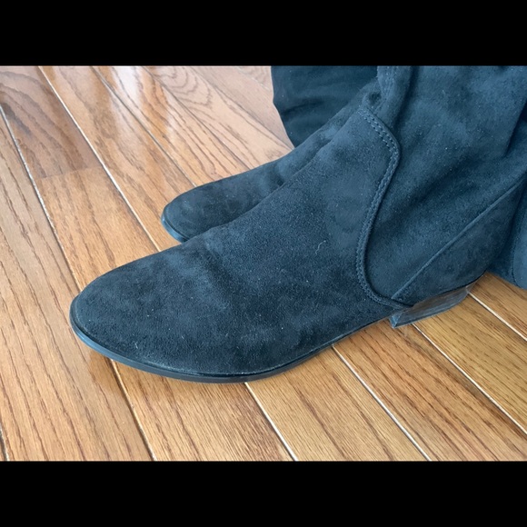 ALDO over the knee black boots Size 7 - Picture 5 of 12